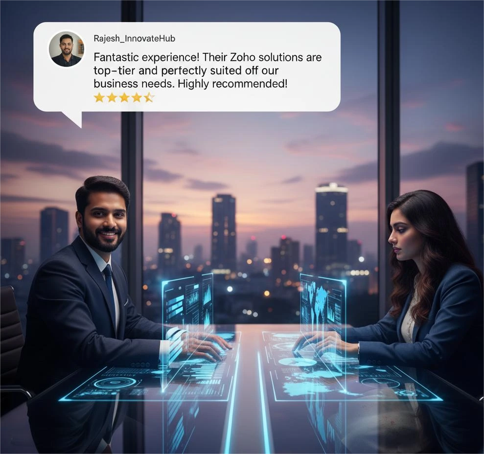 A Leading Zoho Partner Hyderabad