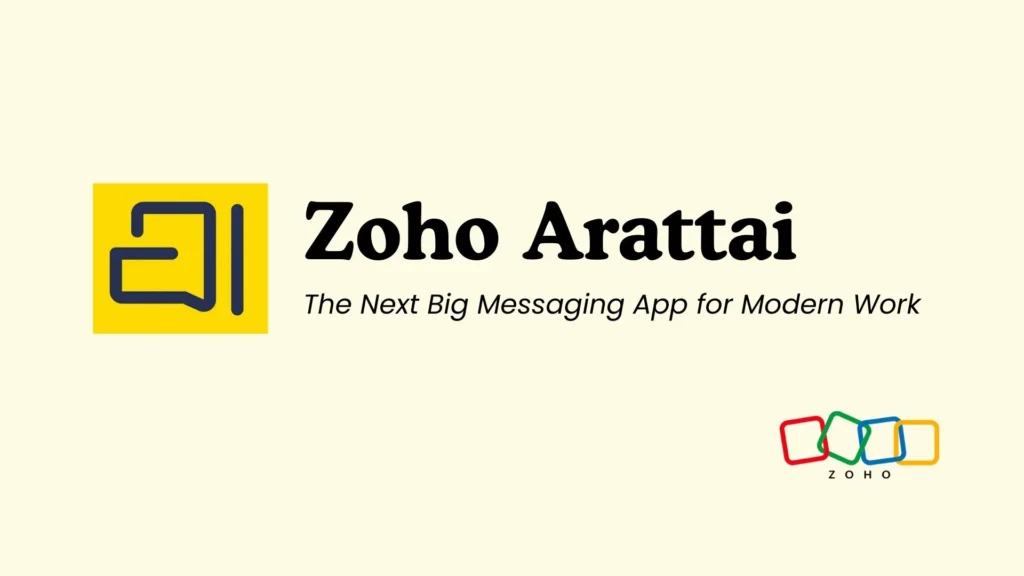 Zoho Arattai for business